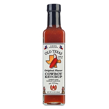 Old Texas cowboy ketchup